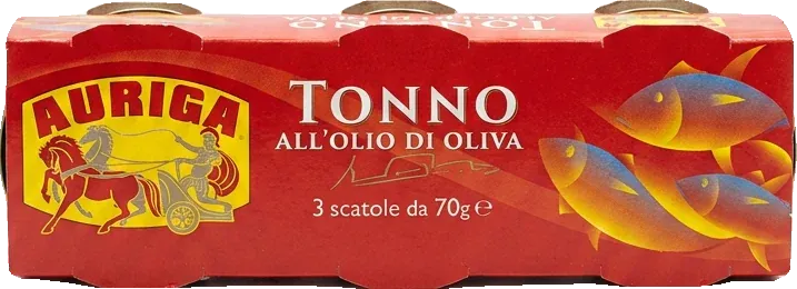 Auriga Tonno Olio di Oliva 3x70g