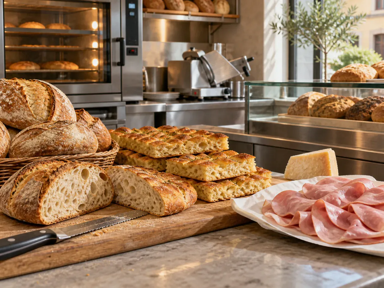 Banco e forno