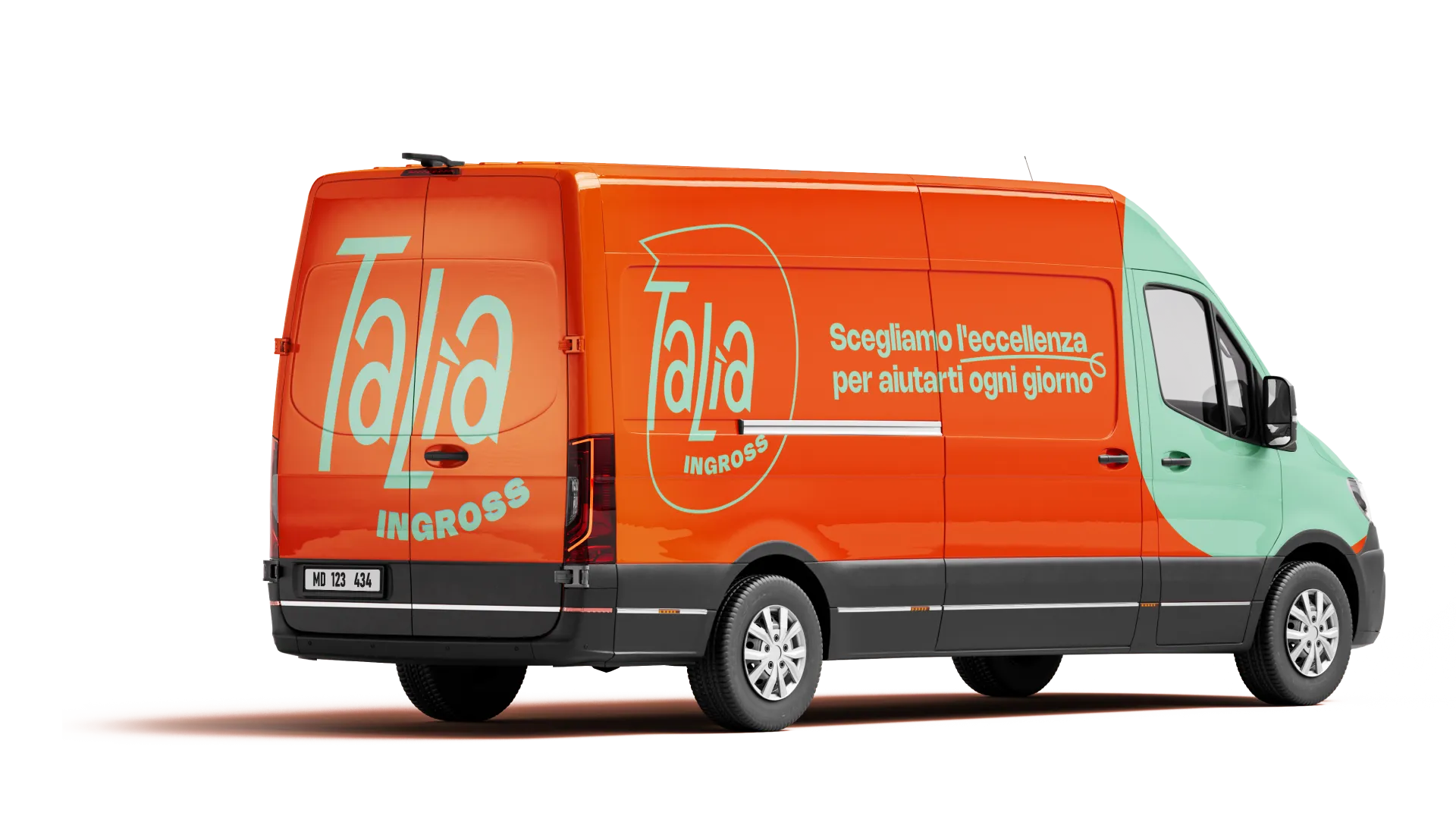 Furgone Talia Ingross per le consegne