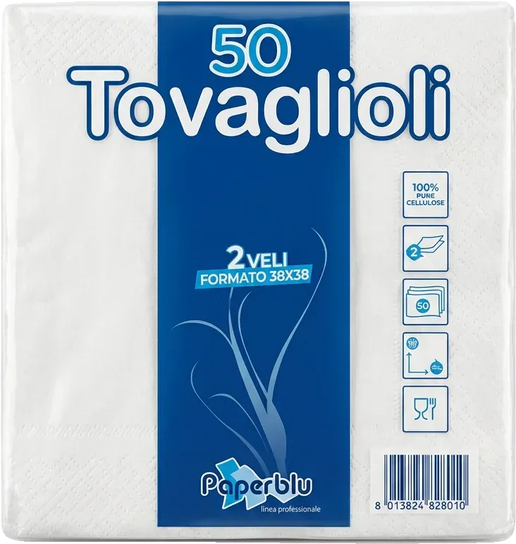 Paperblu Tovaglioli 38x38 2 veli