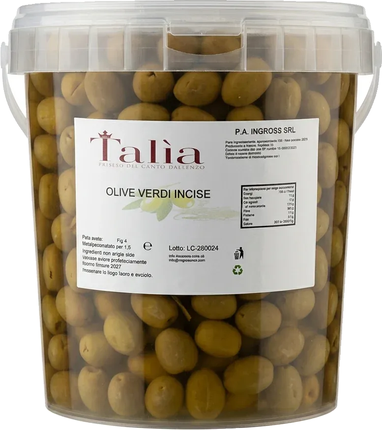 Talia Olive Verdi Incise 5kg